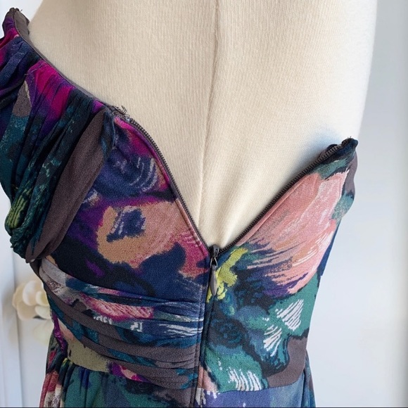 Stunning TED BAKER floor length dress TB 2= US 4 - Picture 8 of 14